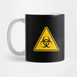 Biohazard Warning Sign Mug